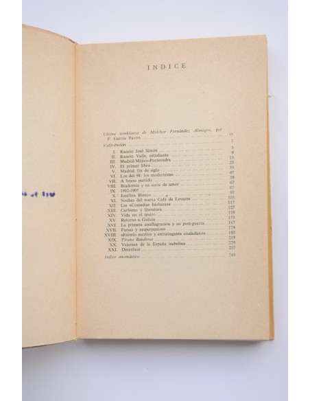 Vida y literatura de Valle-Inclán
