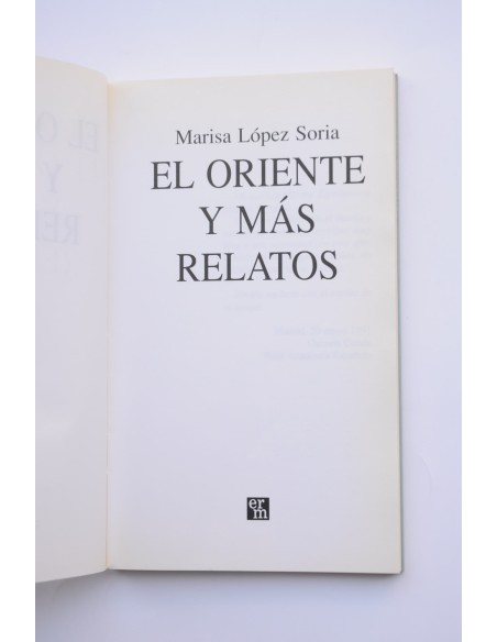 El oriente y más relatos