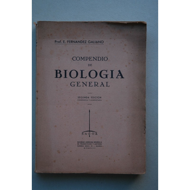 Compendio de biología general