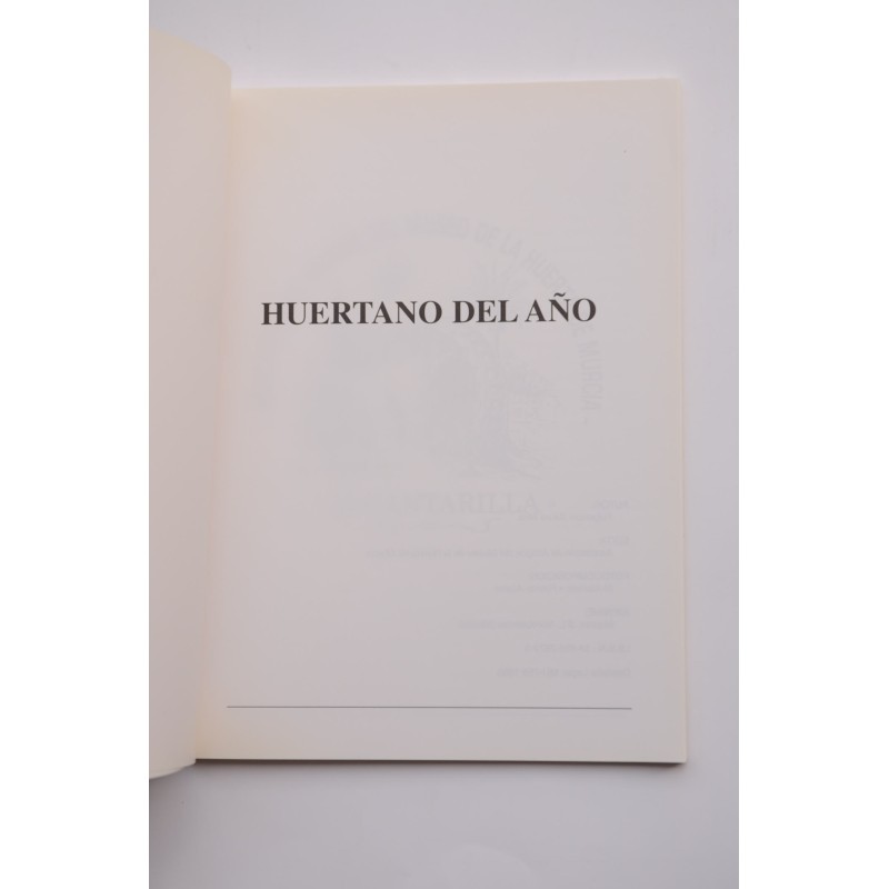 Huertano del año