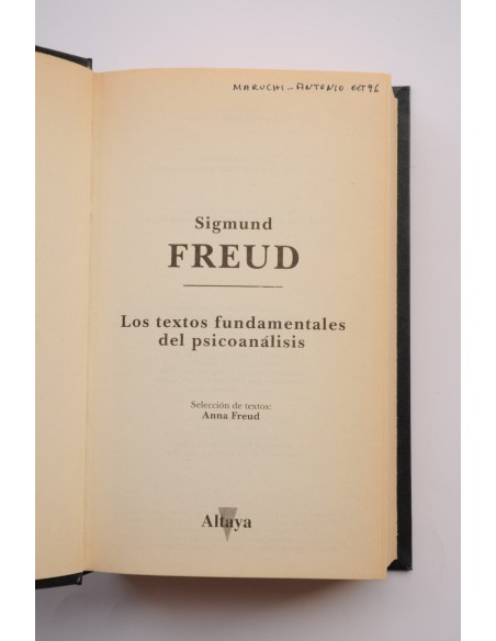 Los textos fundamentales del psicoanálisis