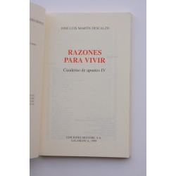 Razones para vivir. Cuaderno de apuntes IV 2