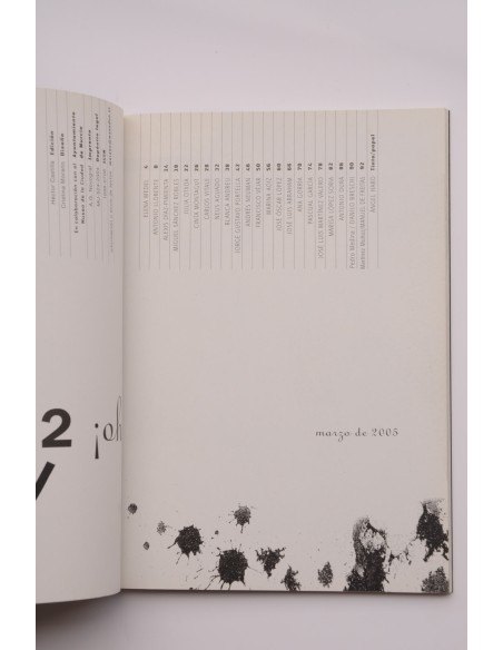 Hache : revista de poesía. nº 2 marzo 2005