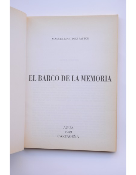 El barco de la memoria
