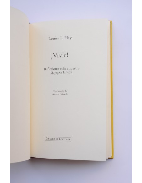 ¡Vivir!. Reflexiones sobre nuestro viaje por la vida