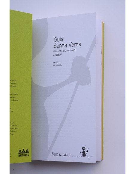 Guía Senda verda : senders de la provincia d'Alacant