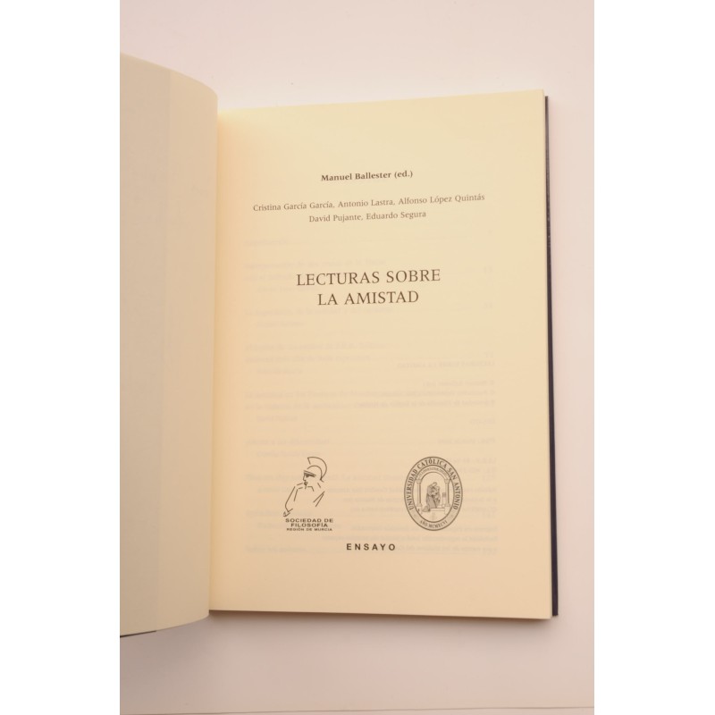 Lecturas sobre la amistad