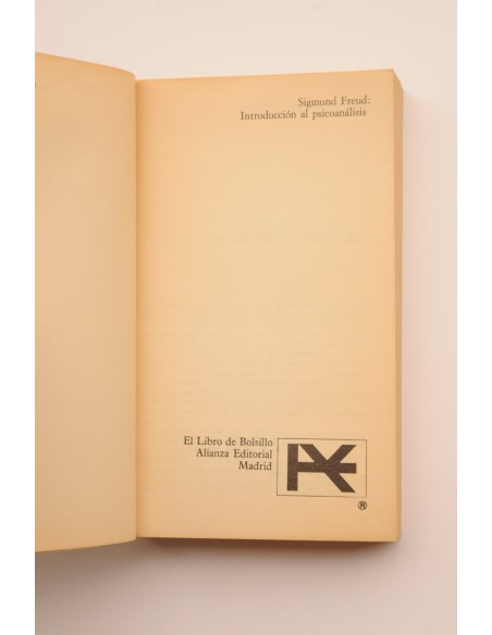 Introducción al psicoanálisis