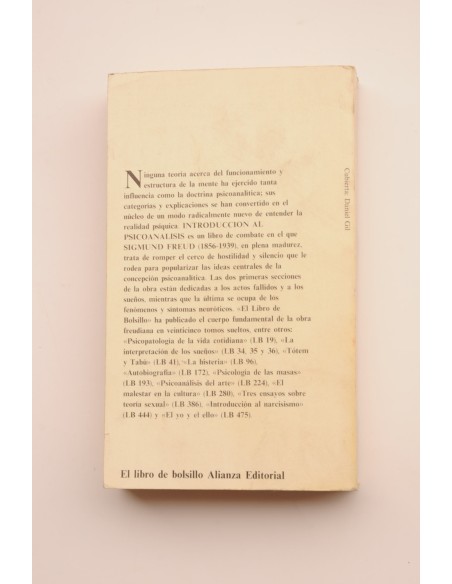 Introducción al psicoanálisis