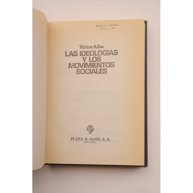 Las ideologías y los movimientos sociales