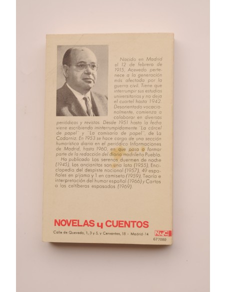El despiste nacional. Vol. I Primera antología 1952 / 1958