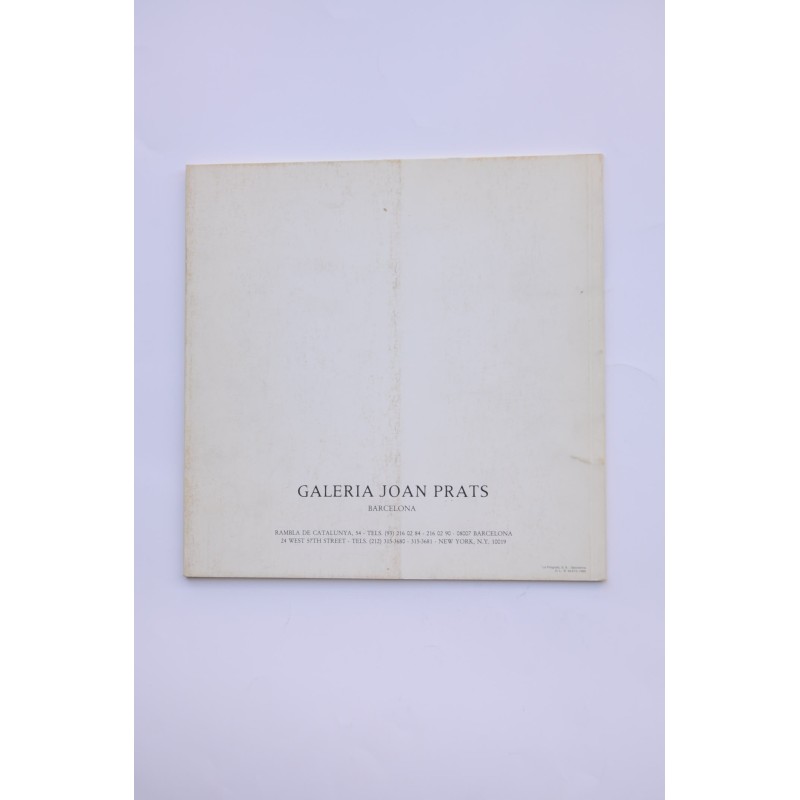 Santiago Serrano. Catálogo de exposiciones....