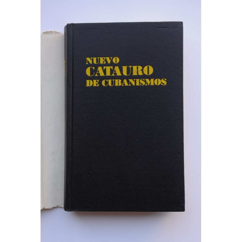 Nuevo catauro de cubanismos
