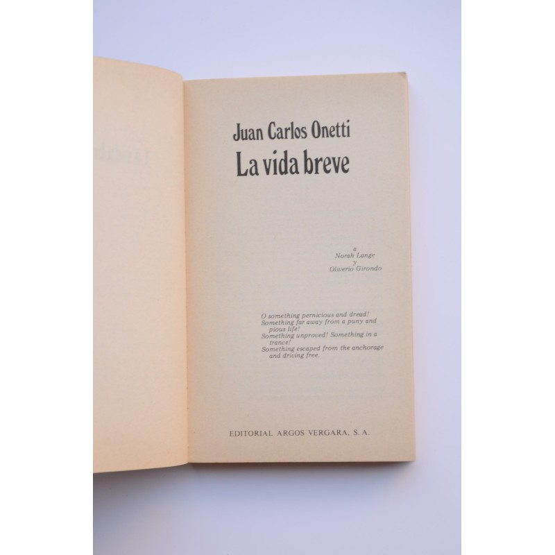 La vida breve