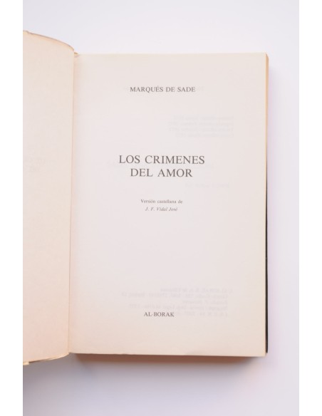 Los crímenes del amor