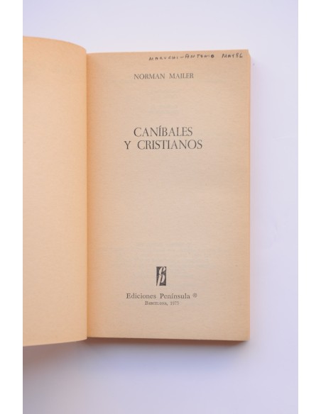 Caníbales y cristianos