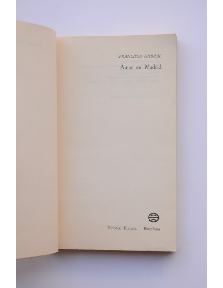 Amar en Madrid
