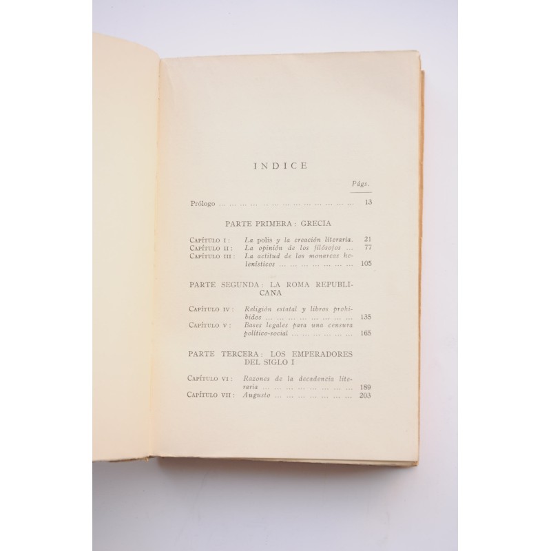 Censura en el mundo antiguo