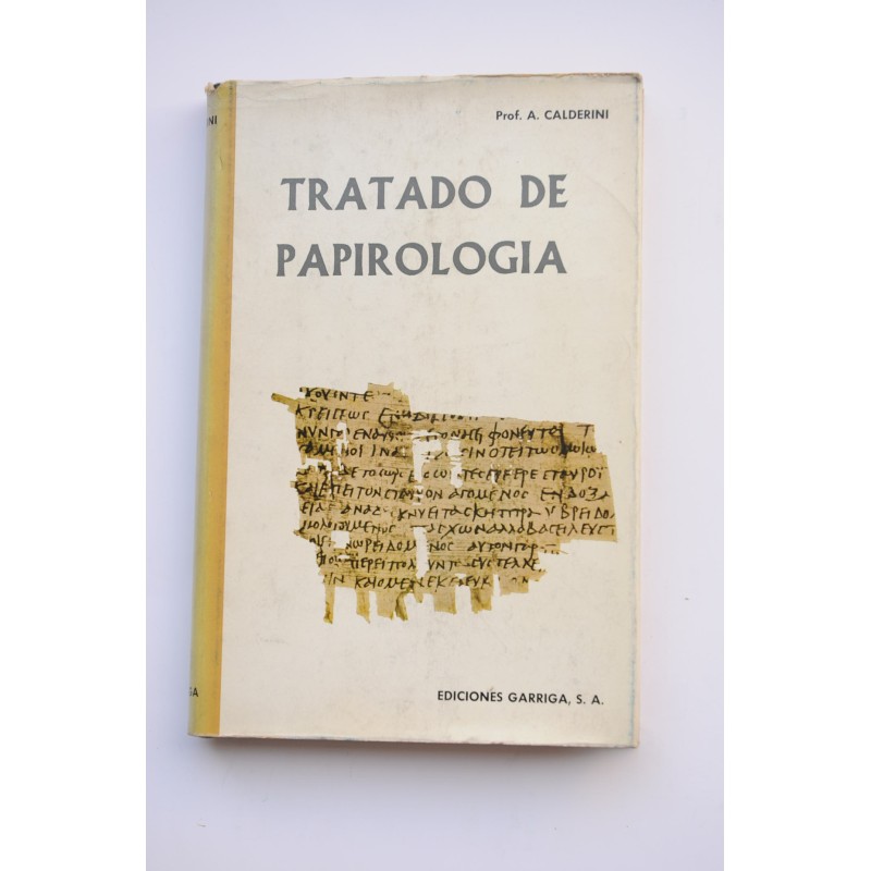 Tratado de papirología