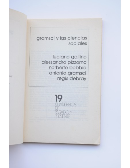 Gramsci y las ciencias sociales