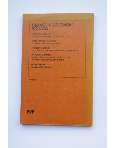 Gramsci y las ciencias sociales