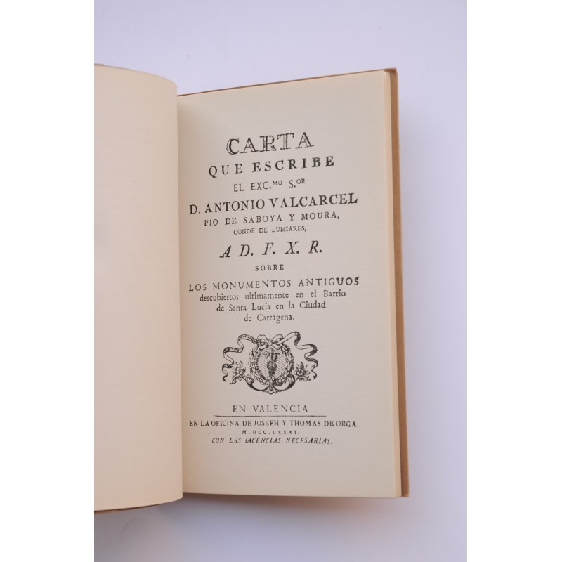 Los monumentos antiguos de Cartagena