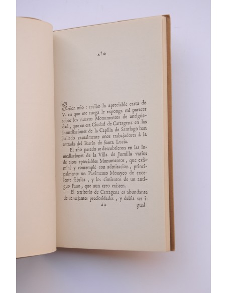 Los monumentos antiguos de Cartagena