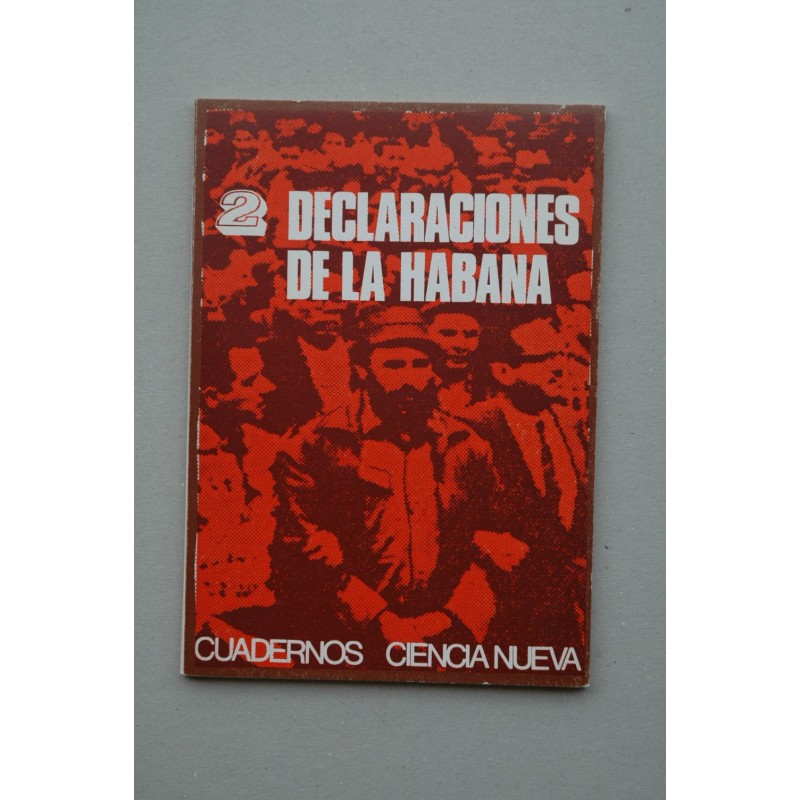2 declaraciones de La Habana