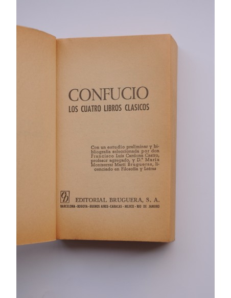 Los cuatro libros clásicos