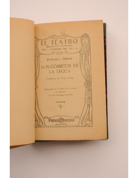 Los cómicos de la legua... y otros títulos
