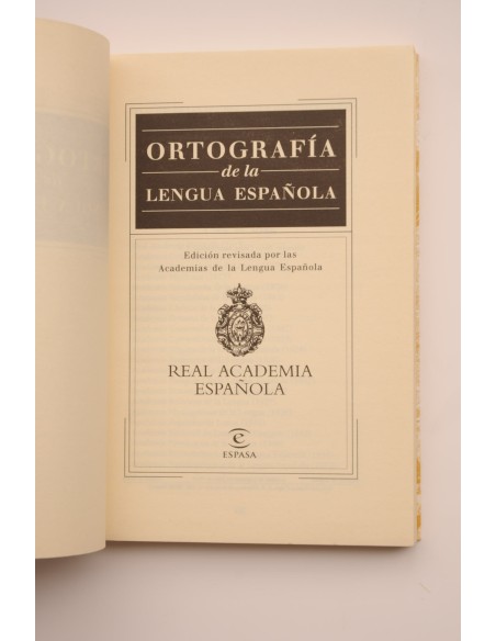Ortografía de la lengua española