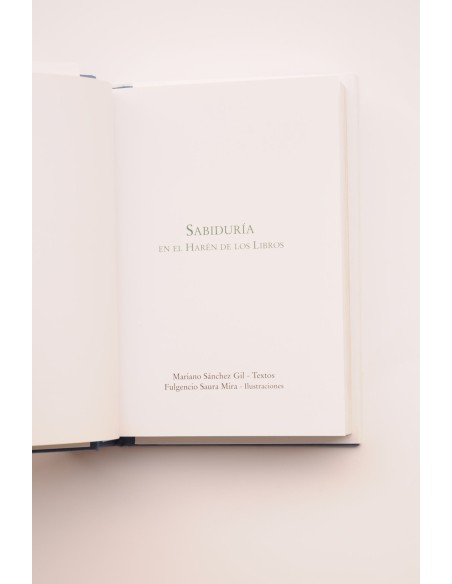 Sabiduría en el Harén de los Libros