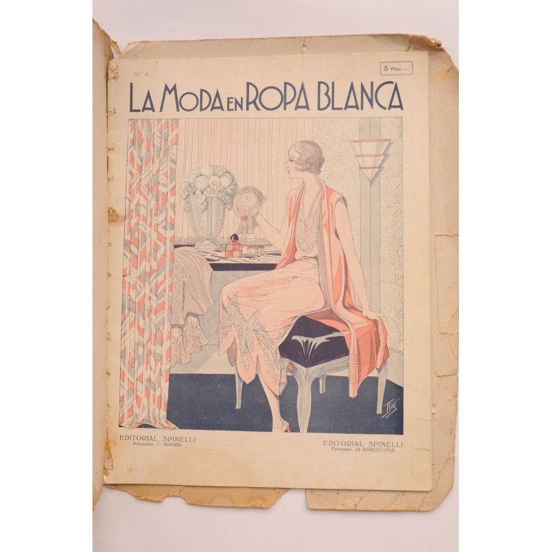 La moda en ropa blanca