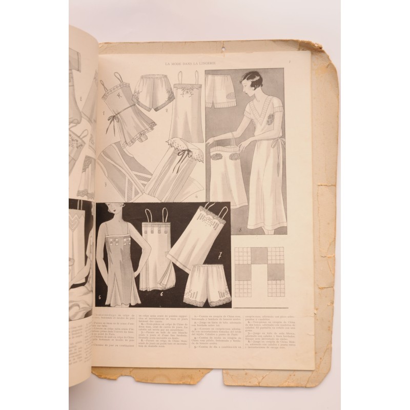 La moda en ropa blanca