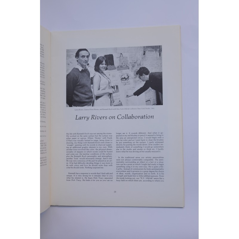 Larry Rivers. Performing for the family 