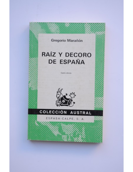 Raíz y decoro de España