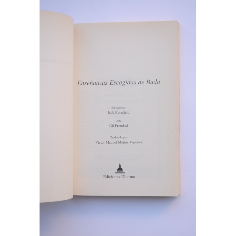 Enseñanzas escogidas de Buda