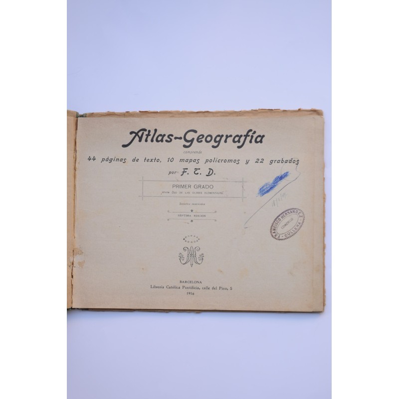 Atlas - Geografía. Primer grado