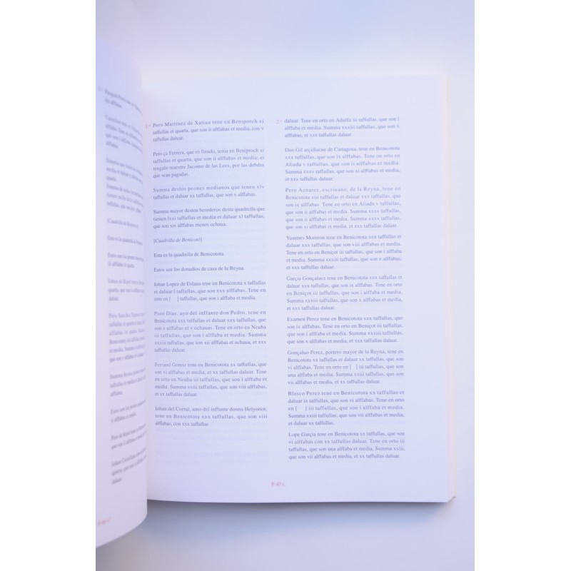 Libro del Repartimiento de las tierras hecho a...
