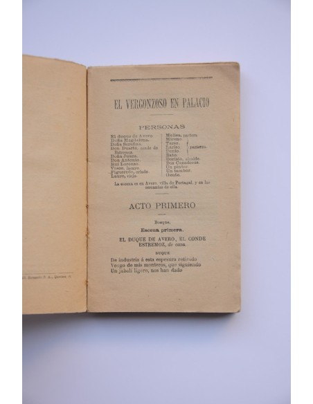 El vergonzoso en Palacio