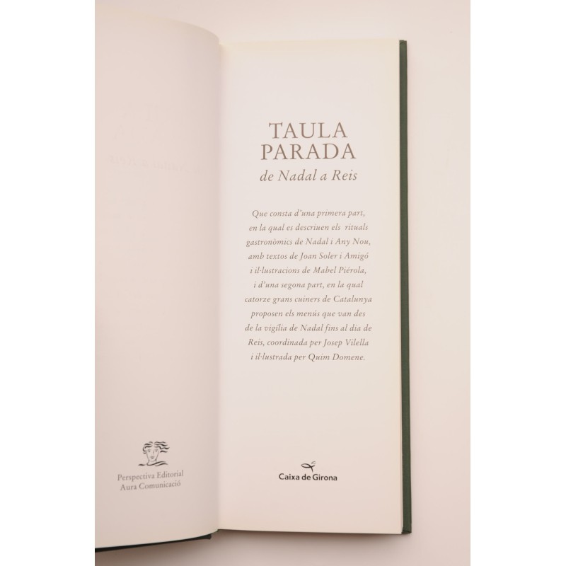 Taula Parada. De Nadal a Reis