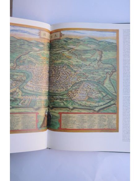 Ciudades de Europa y España. Mapas antiguos siglo XVI