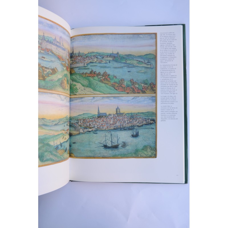 Ciudades de Europa y España. Mapas antiguos...