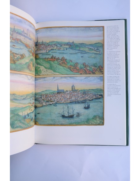 Ciudades de Europa y España. Mapas antiguos siglo XVI