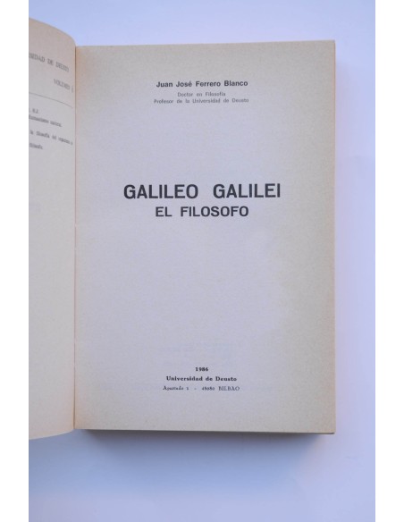 Galileo Galilei El filósofo
