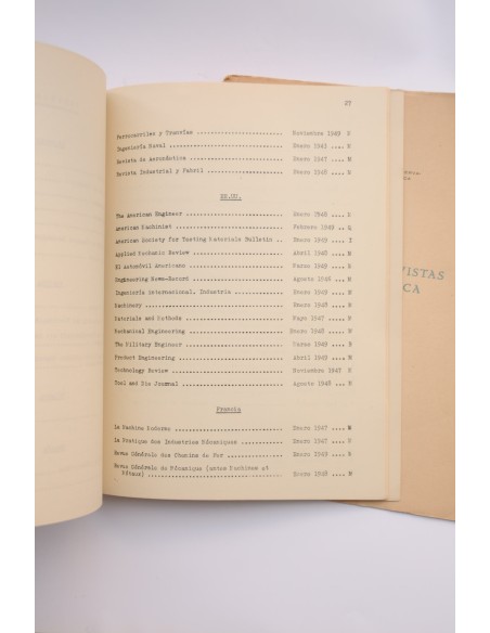 Catálogo de Revistas de la Biblioteca