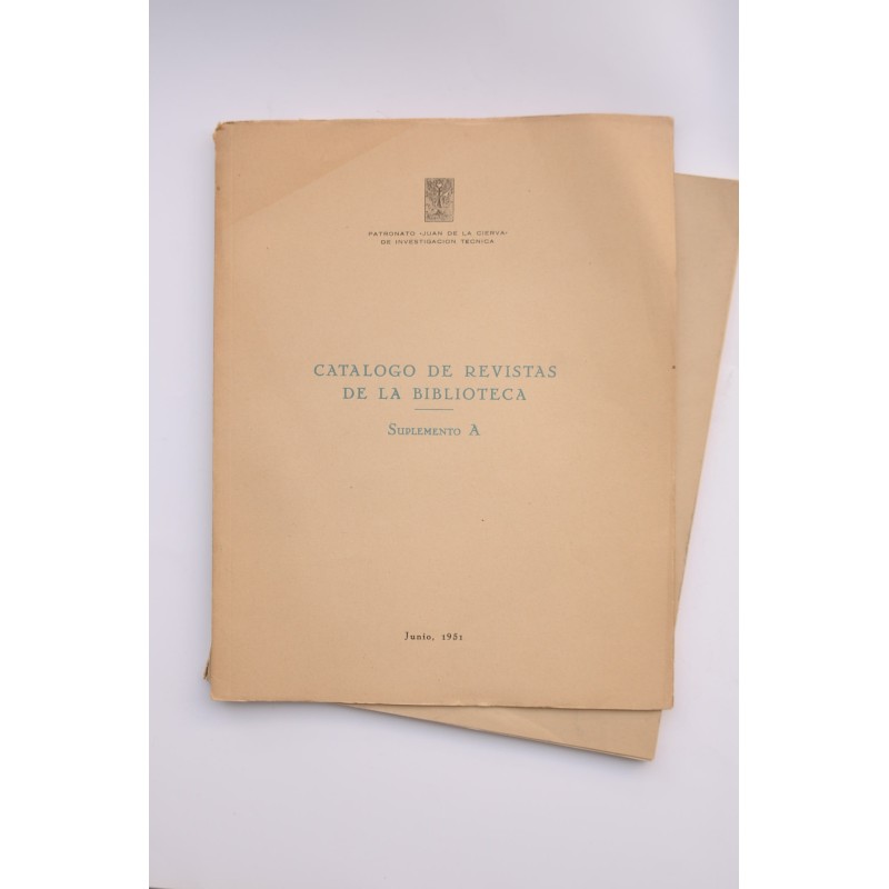 Catálogo de Revistas de la Biblioteca