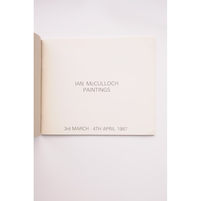 Ian McCulloch. Paintings
