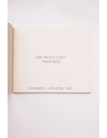 Ian McCulloch. Paintings