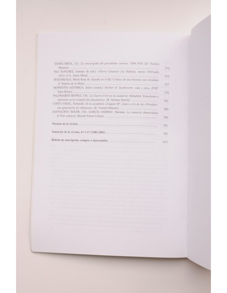 Anales de historia contemporánea, nº 18 (2002)